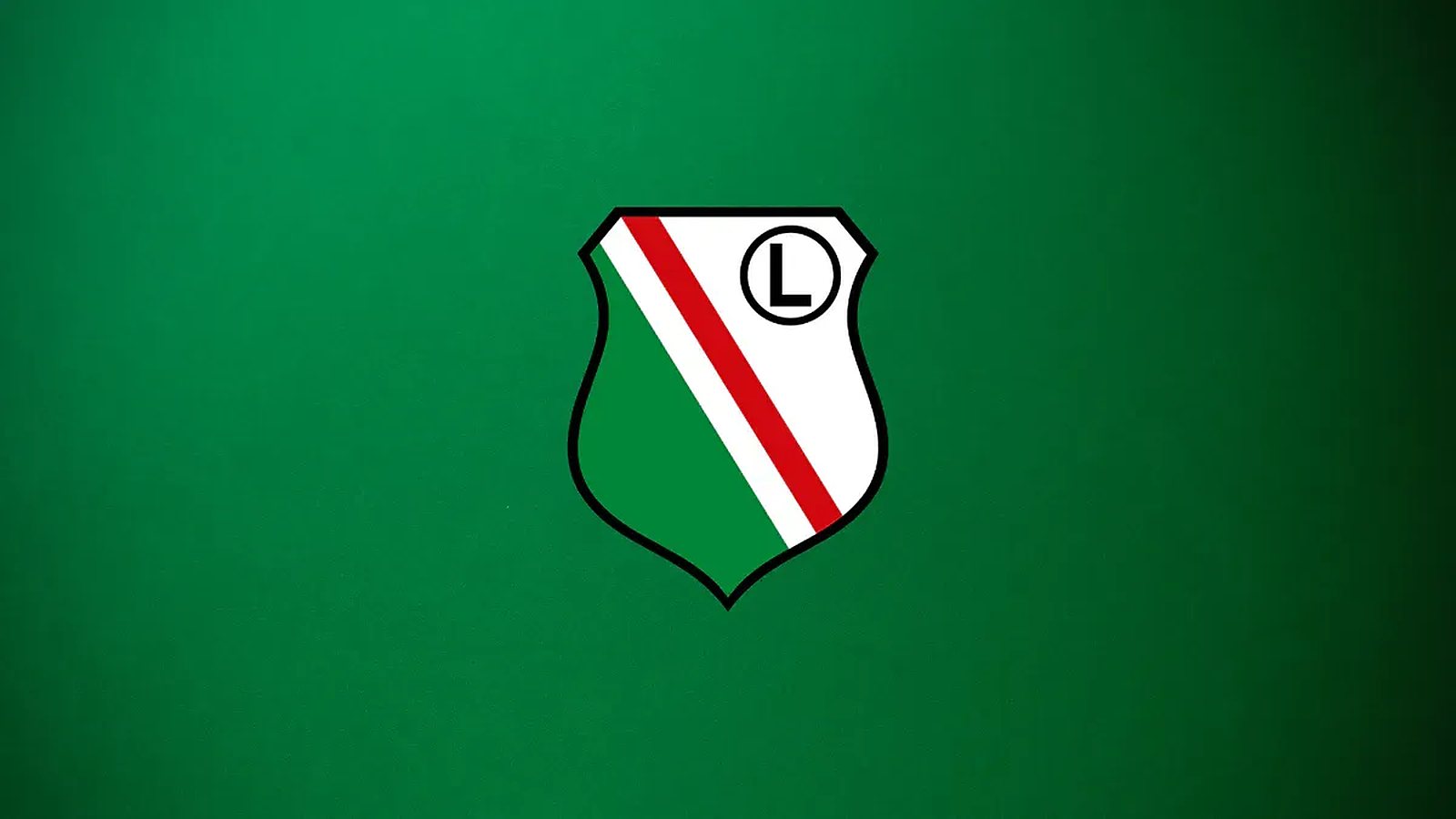 Herb Legii Warszawa na zielonym tle: zapowiedź meczu Legia - Lech